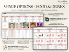 💍 The Ultimate Wedding Planner Spreadsheet | Your All-in-One Digital Wedding Planning Organizer ✨